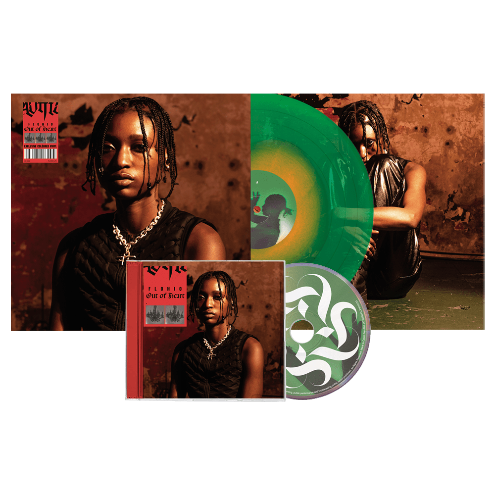 FLOHIO – Out Of Heart Limited Edition Green Vinyl LP Signed + CD Album