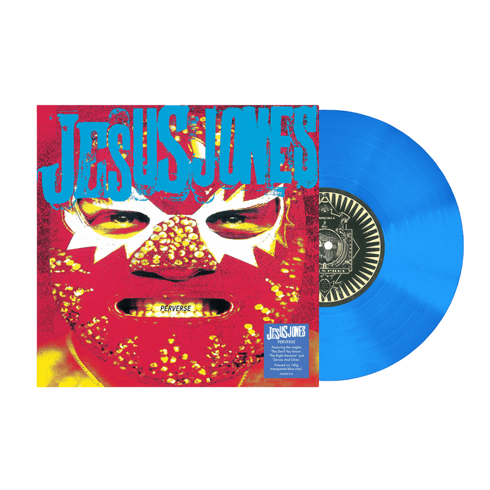 Jesus Jones - Perverse Translucent Blue Vinyl