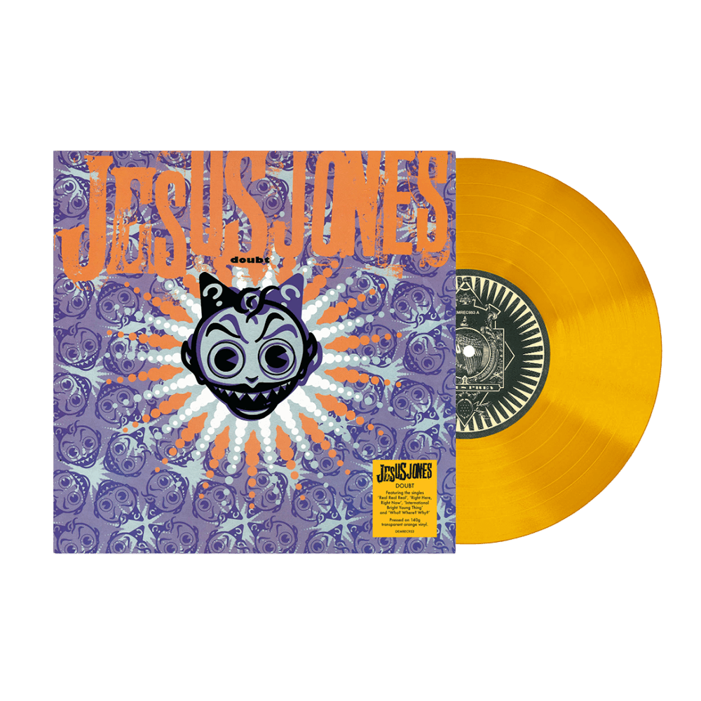 Jesus Jones - Doubt Translucent Orange Vinyl