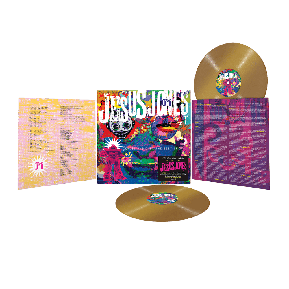 Jesus Jones - Zeroes And Ones- The Best Of Gold Double-Vinyl