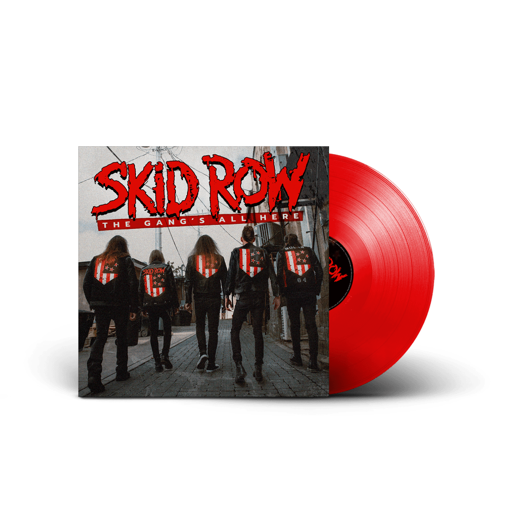 Skid Row - The Gangs All Here Ltd. Transparent Red Heavyweight-LP