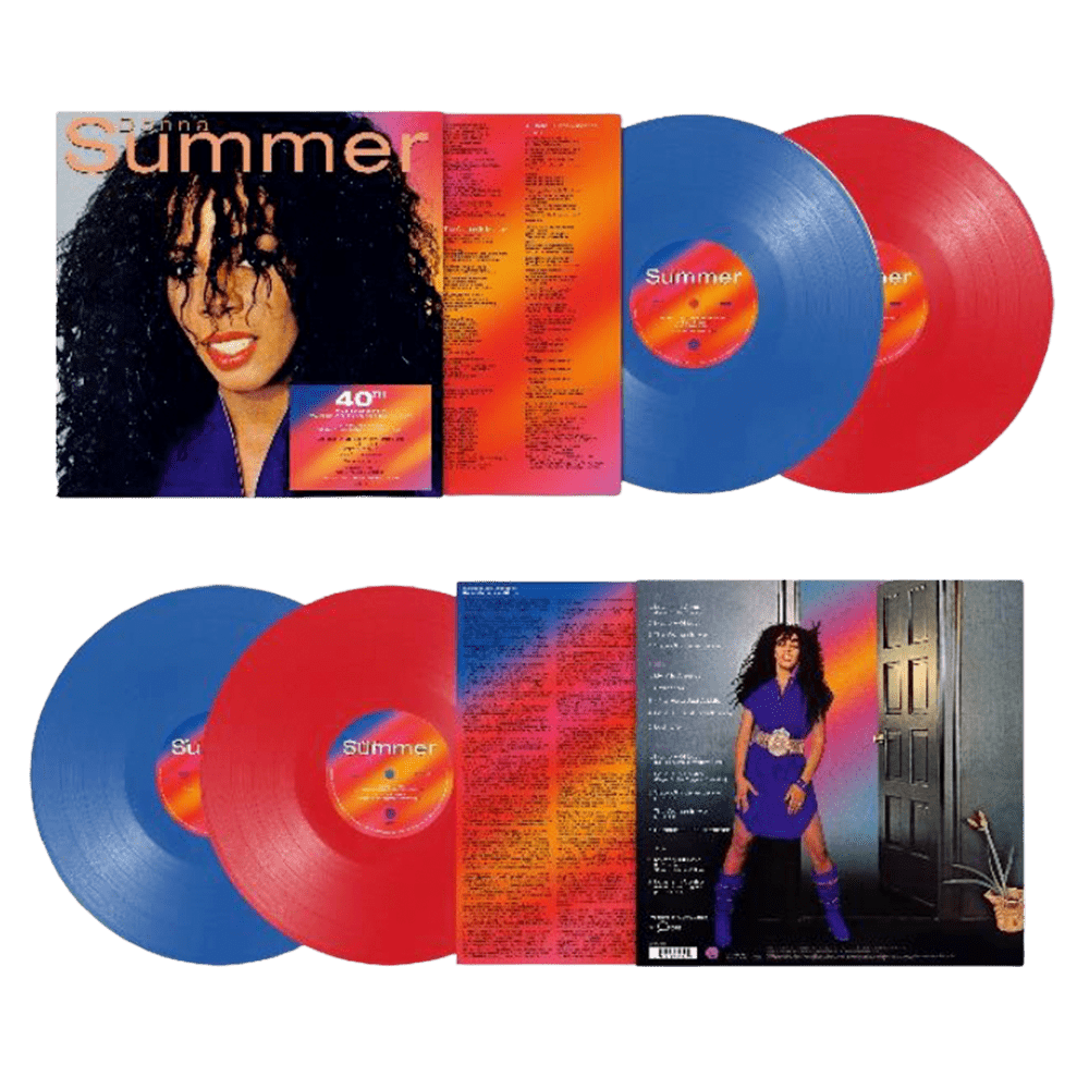 Donna Summer - Donna Summer - 40th Anniversary Edition Blue and Red Double-Vinyl