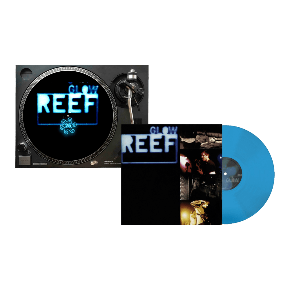 Reef - Glow- Transparent Blue Vinyl-Slipmat