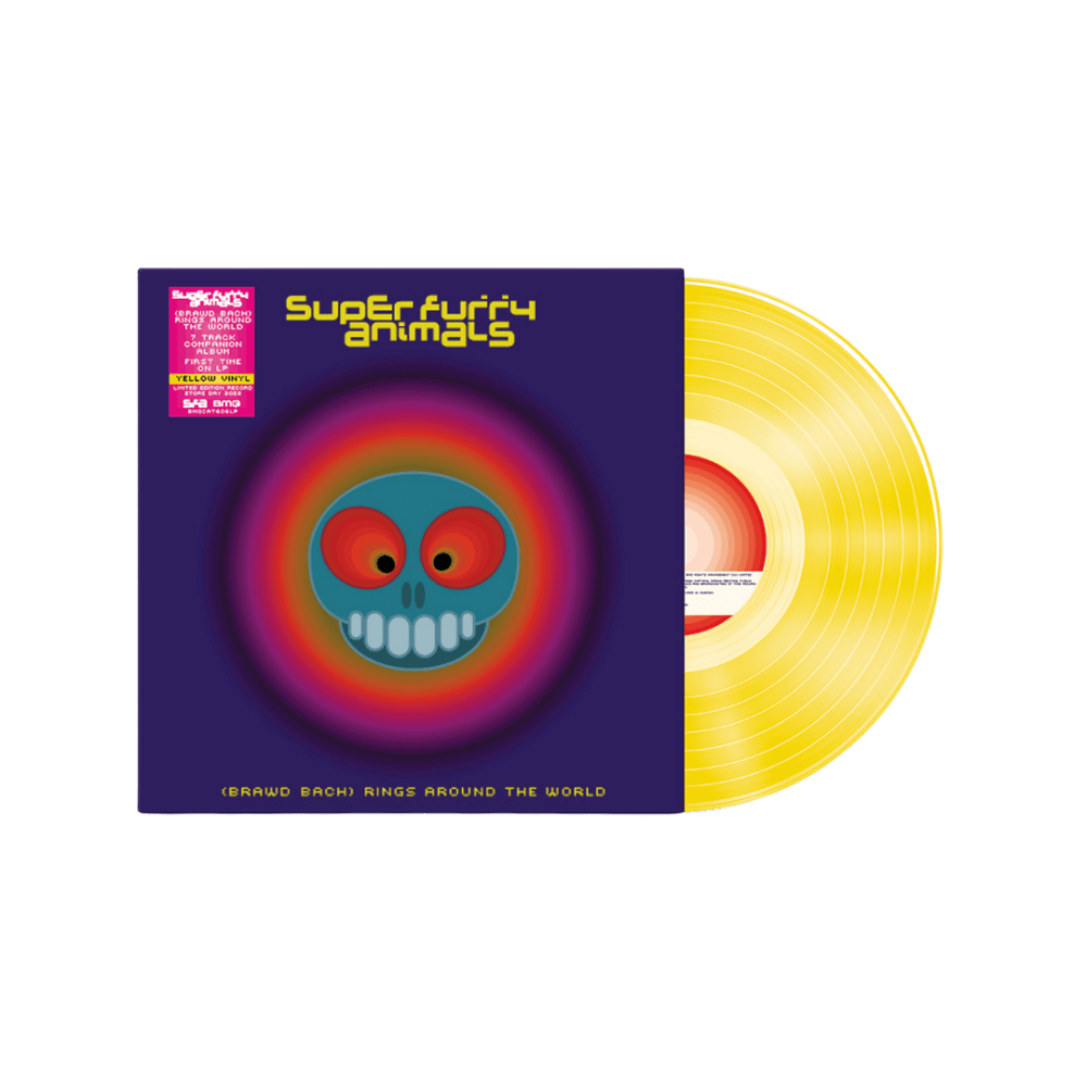 Super Furry Animals - Rings Around The World-B-Sides RSD 22 Yellow	 Vinyl