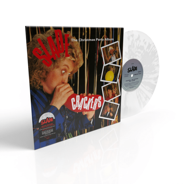 Slade - Crackers- The Christmas Party Album Deluxe Crackers Transparent & Smokey White Vinyl