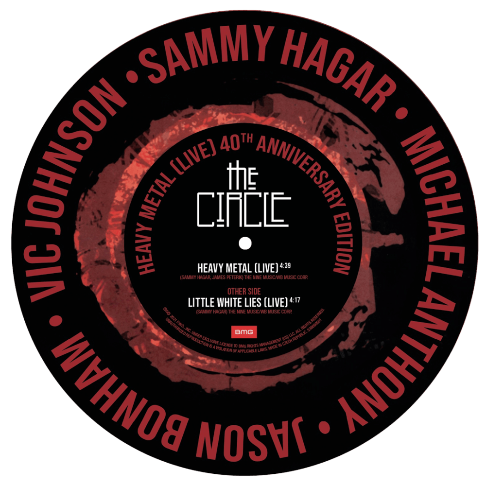 Sammy Hagar & The Circle - Heavy Metal Live RSD 22 Picture Disc