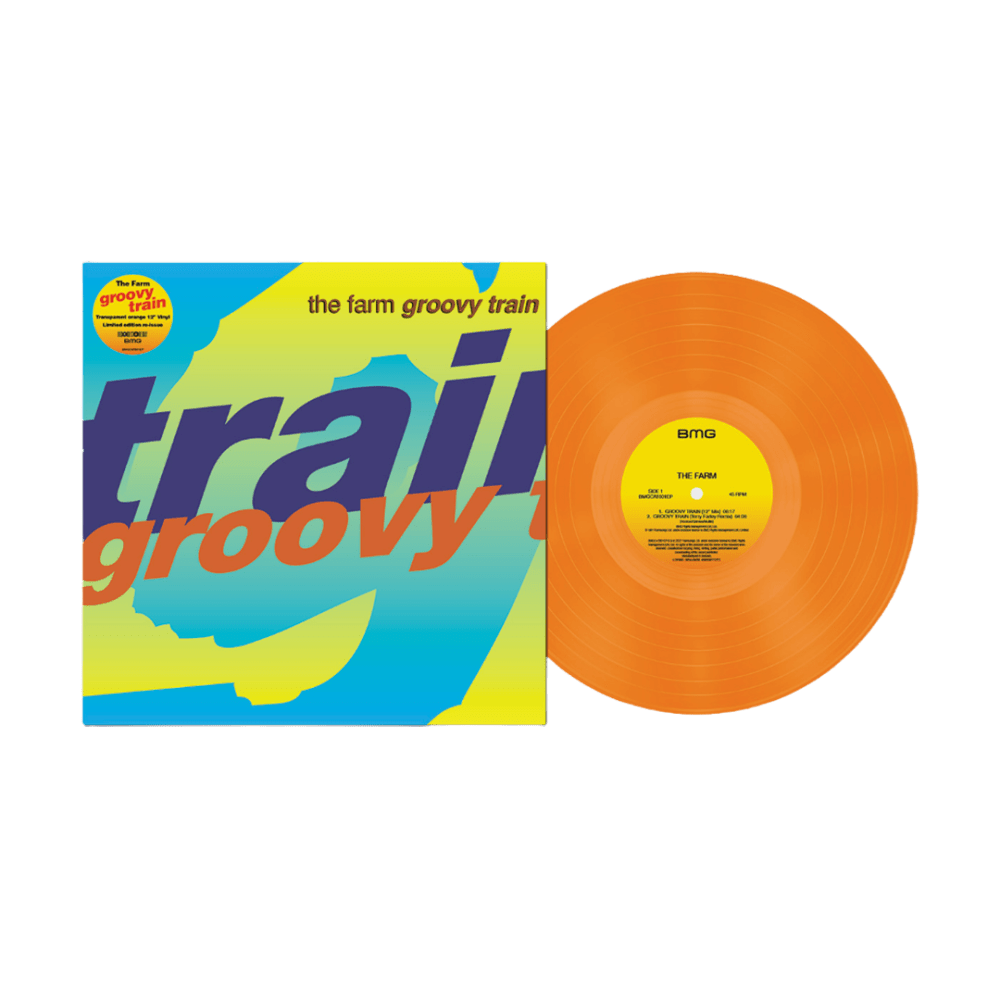 The Farm - Groovy Train RSD 22 Orange 12-Inch Vinyl