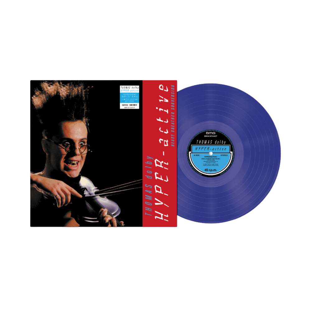 Thomas Dolby - Hyperactive RSD 22 Blue 12-Inch Vinyl