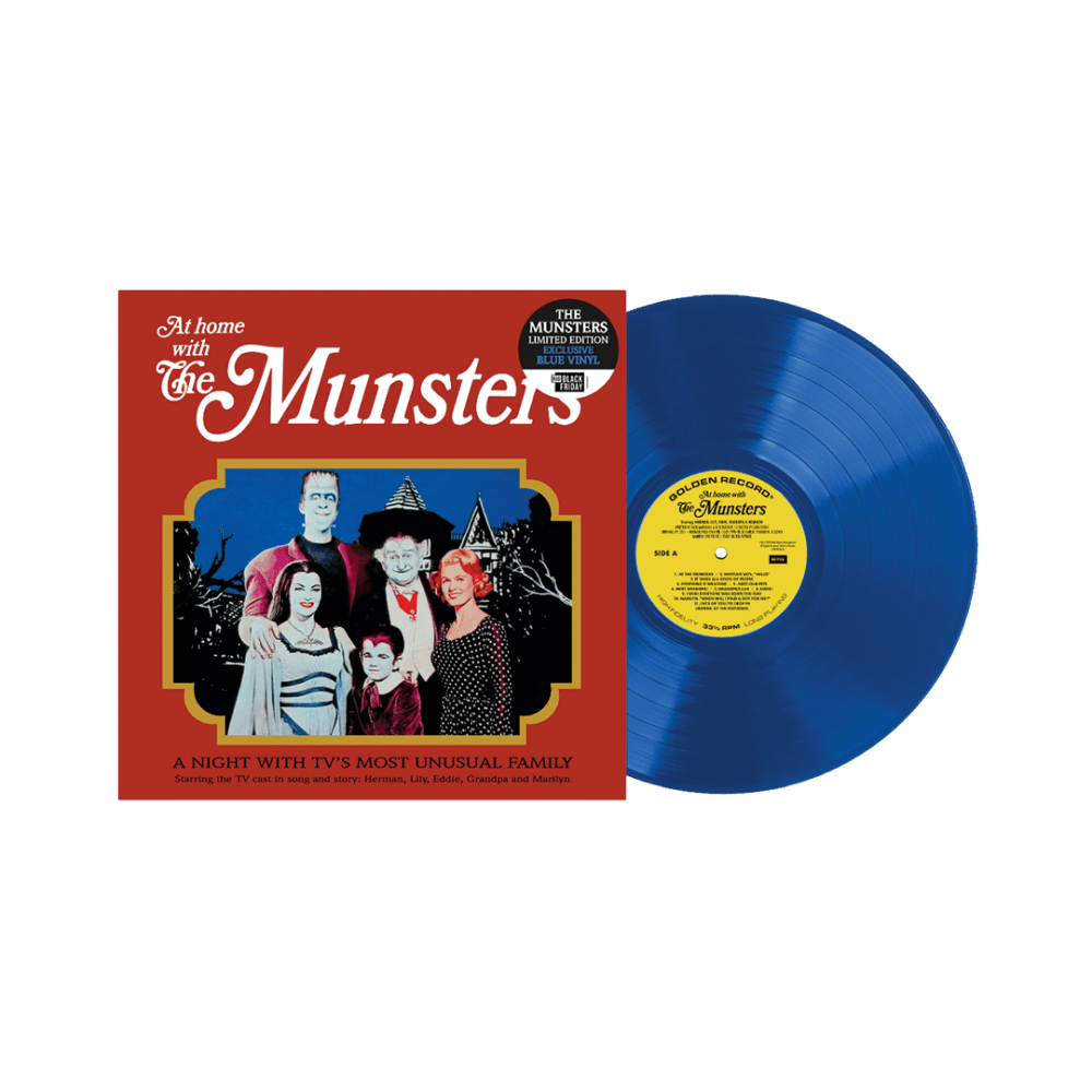 The Munsters - At Home With The Munsters RSD 22 Blue Vinyl