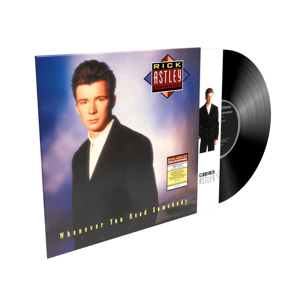 Rick Astley - Whenever You Need Somebody 2022 Remaster 1LP Vinyl LP