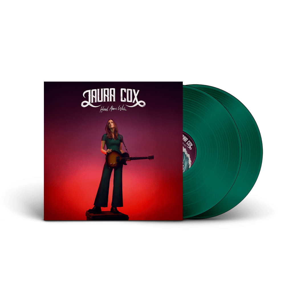 Laura Cox - Head Above Water Ltd Dark Green 2LP Gatefold Double Heavyweight Vinyl