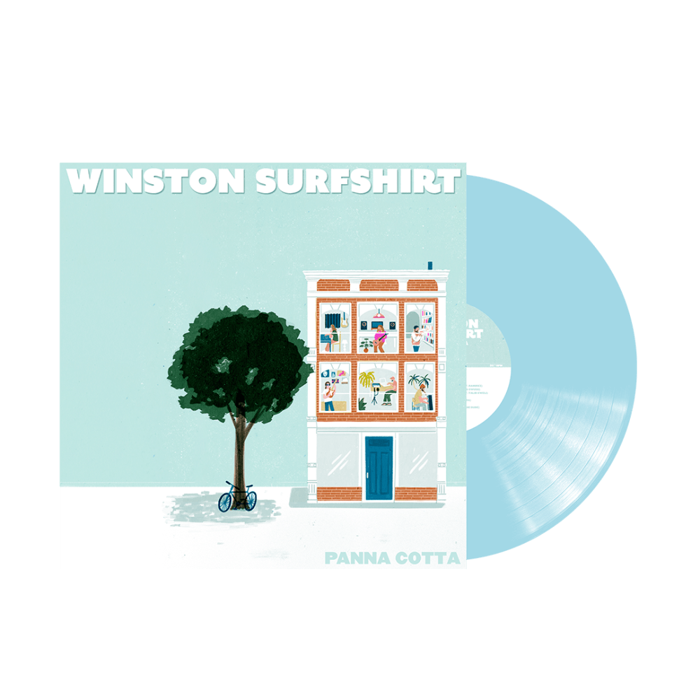 Winston Surfshirt - Panna Cotta Baby Blue Vinyl