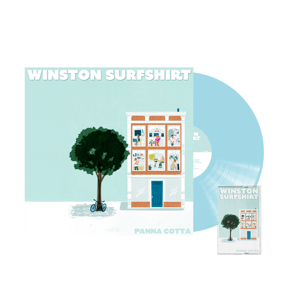 Winston Surfshirt - Panna Cotta Baby Blue Vinyl + Cassette