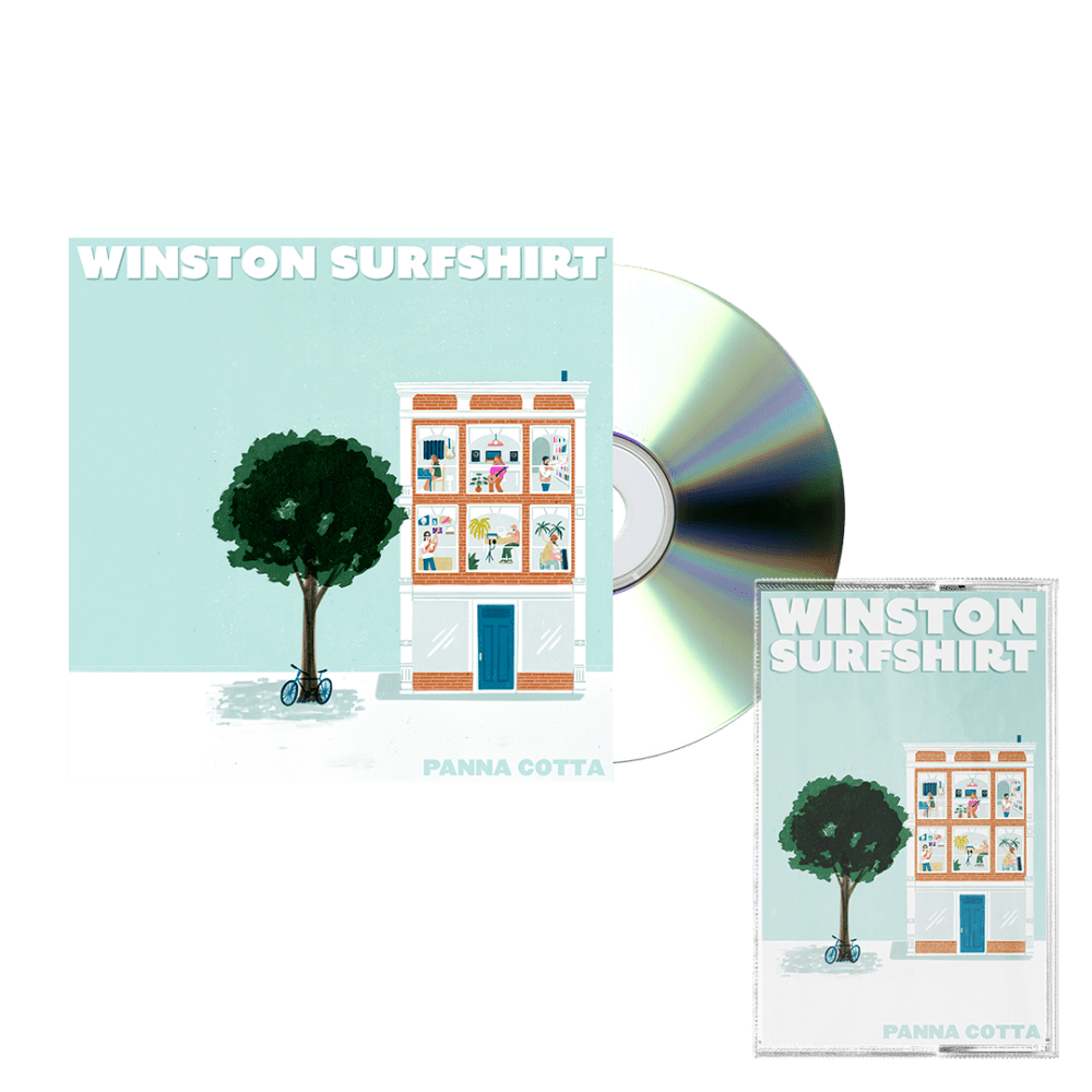 Winston Surfshirt - Panna Cotta CD + Cassette