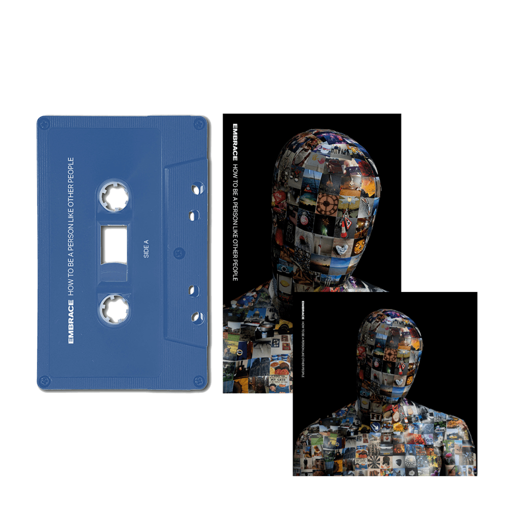 Embrace - How To Be A Person Like Other People Light Blue Cassette + Deluxe Digital Download