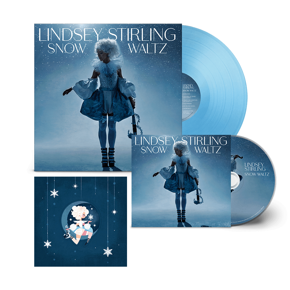 Lindsey Stirling - Snow Waltz Baby Blue Vinyl + CD + Christmas Card