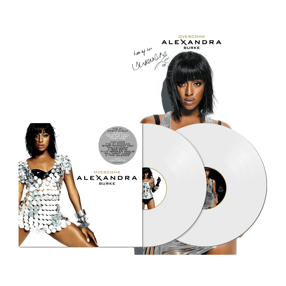 Alexandra Burke - Overcome Double White Vinyl Double LP