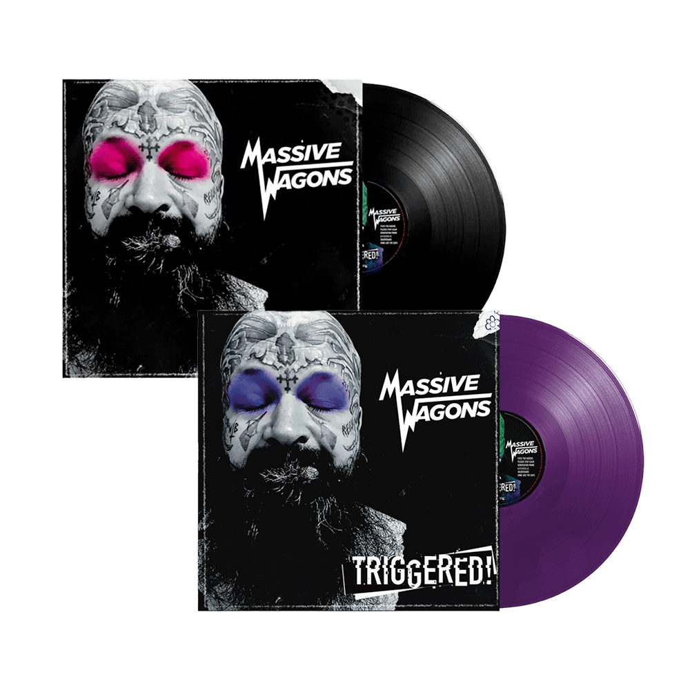 Massive Wagons - TriggeRed-Vinyl Bundle