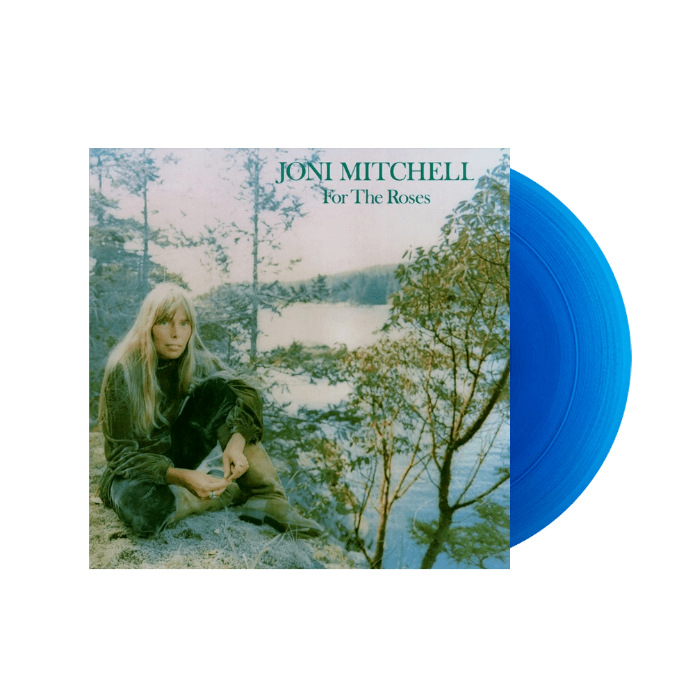 Joni Mitchell Vinyl - For The Roses Transparent Blue Vinyl