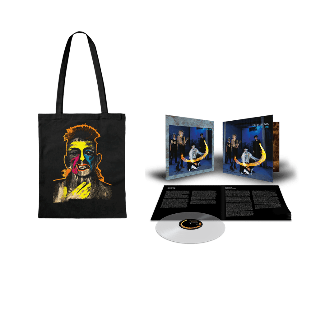 The Virgin Prunes - IF I DIE-I DIE 40TH ANNIVERSARY EDITION VINYL-TOTE BAG BUNDLE