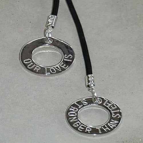 Dan Reed - Our Love Is Stronger Than Steel Necklace