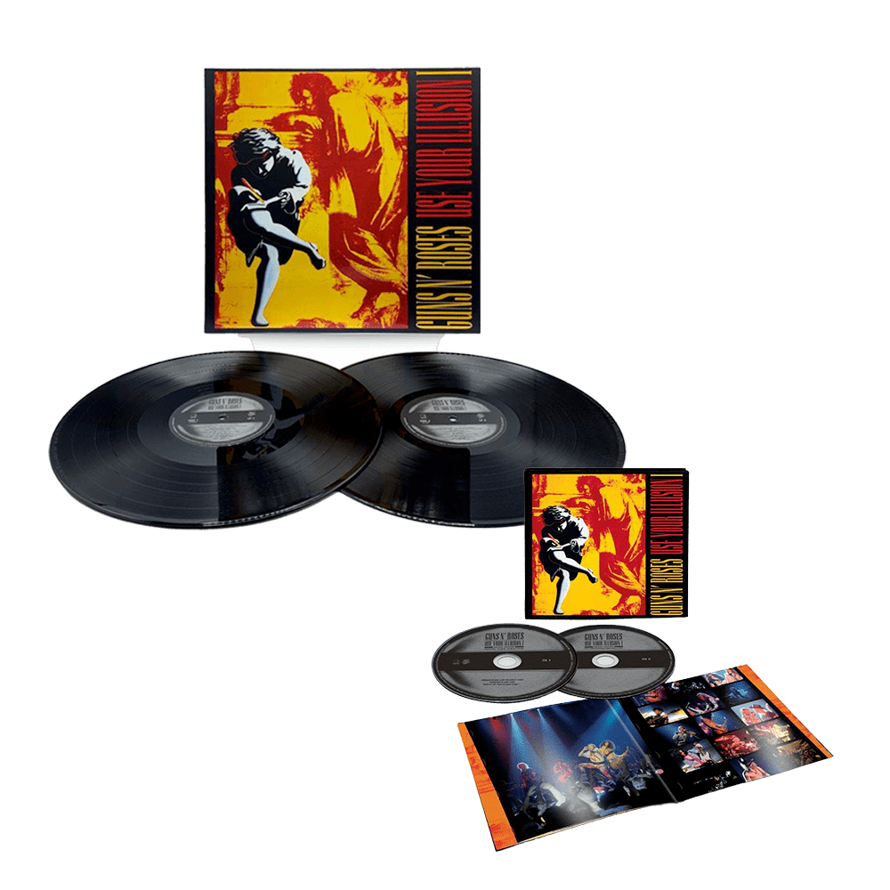 Guns N' Roses - Use Your Illusion I 2LP + Deluxe 2CD