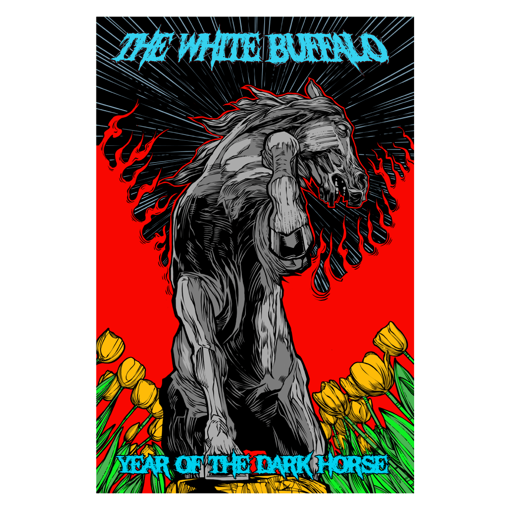 The White Buffalo - Spring Lithograph