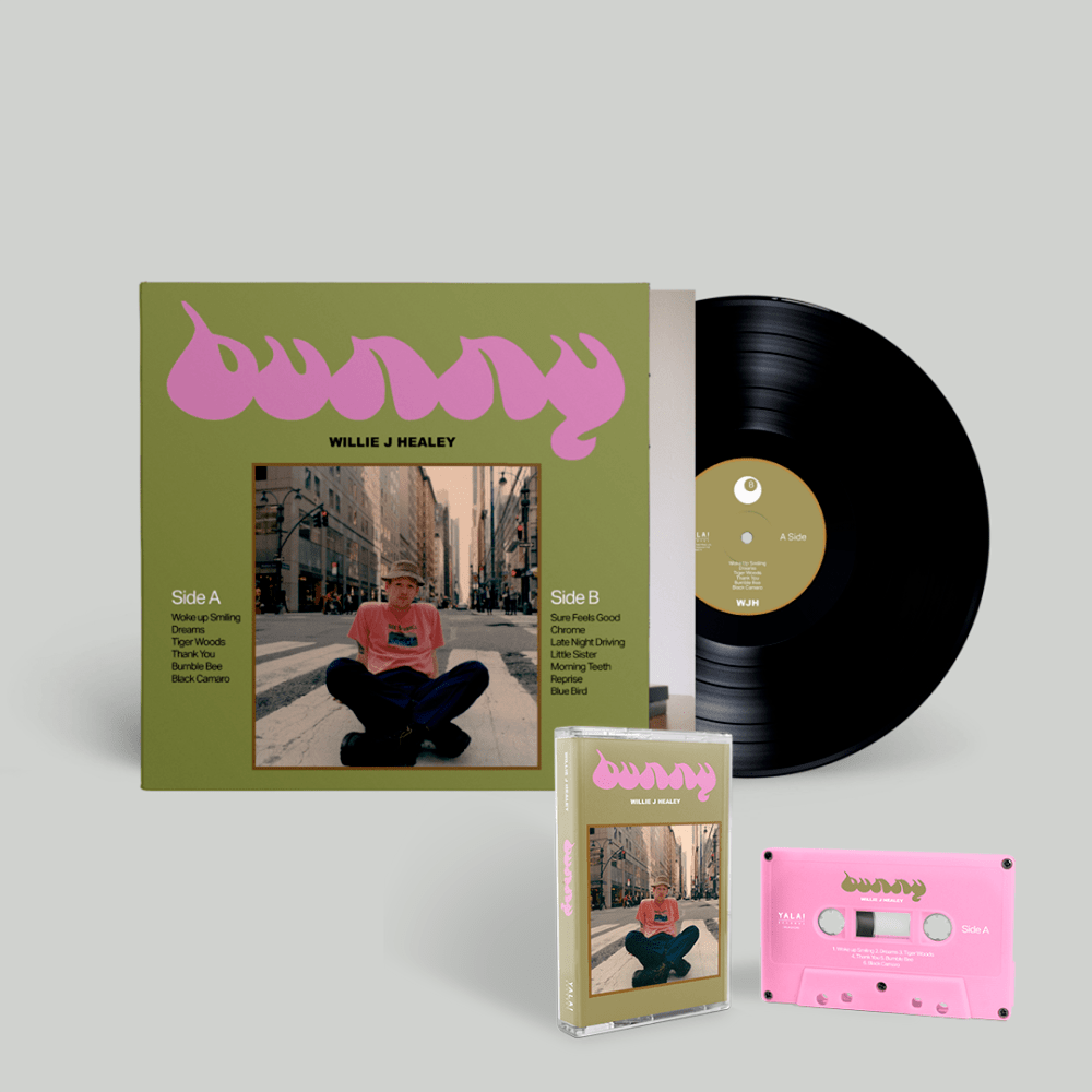 Willie J Healey - Bunny Vinyl-Cassette Bundle