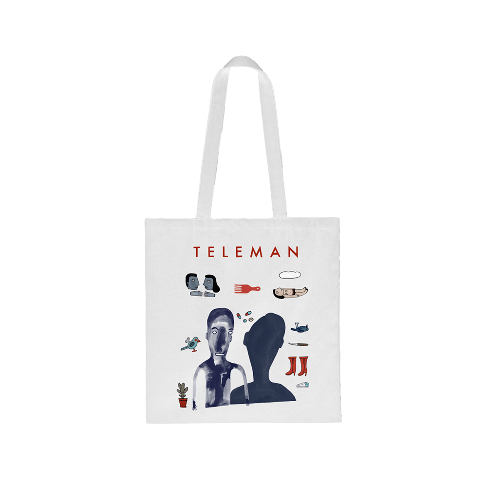 Teleman White - Album Tote Bag White