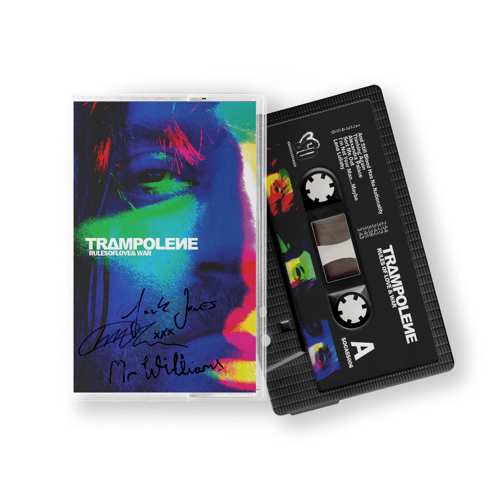 Trampolene - RULES OF LOVE & WAR Signed Cassette