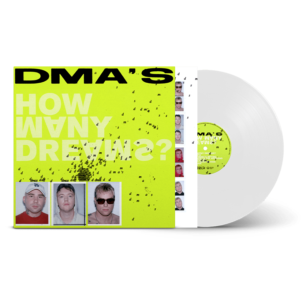 DMA'S - How Many Dreams? Exclusive White Heavyweight LP