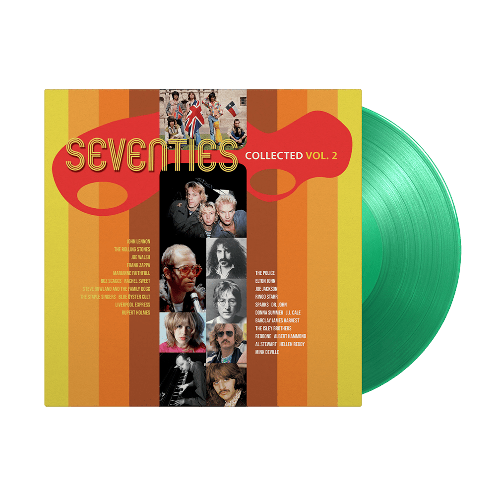 Various Artists - Seventies Collected Vol2 Light Green Double Heavyweight Vinyl