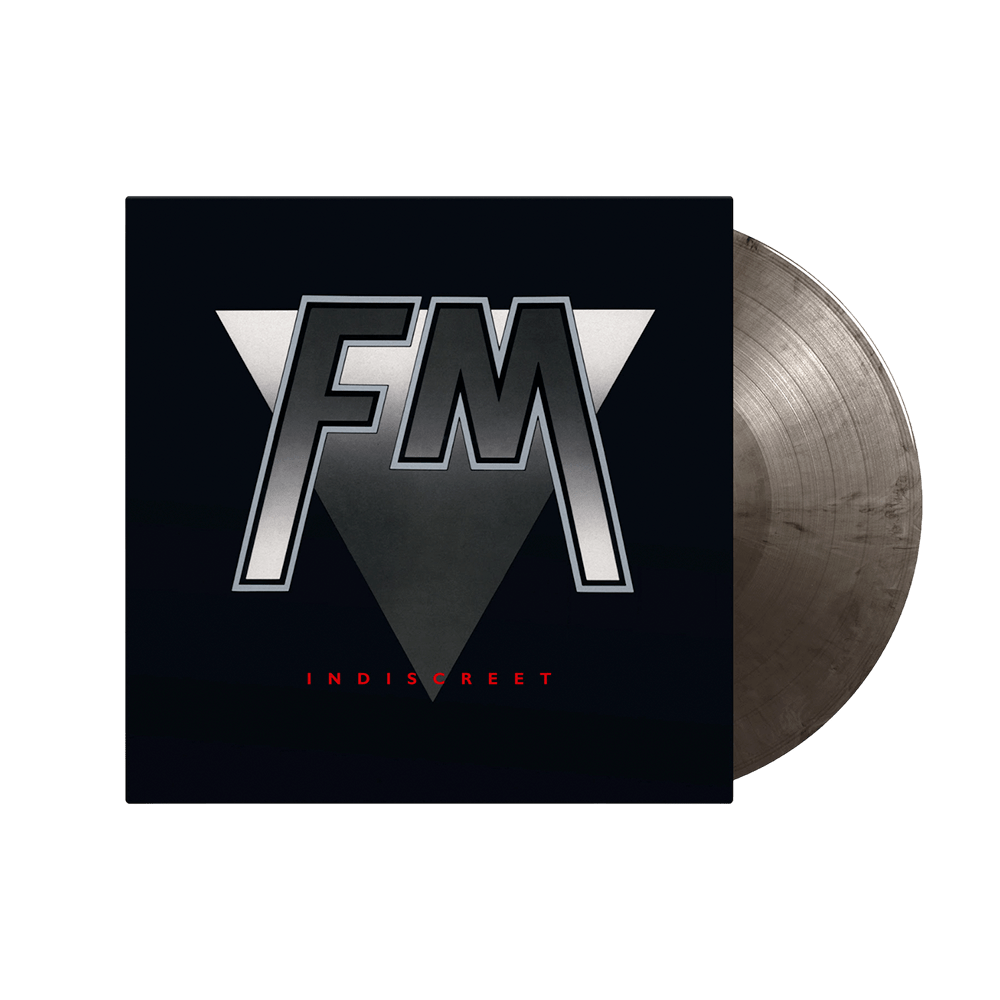 FM - Indiscreet Silver & Black Marbled Heavyweight Vinyl