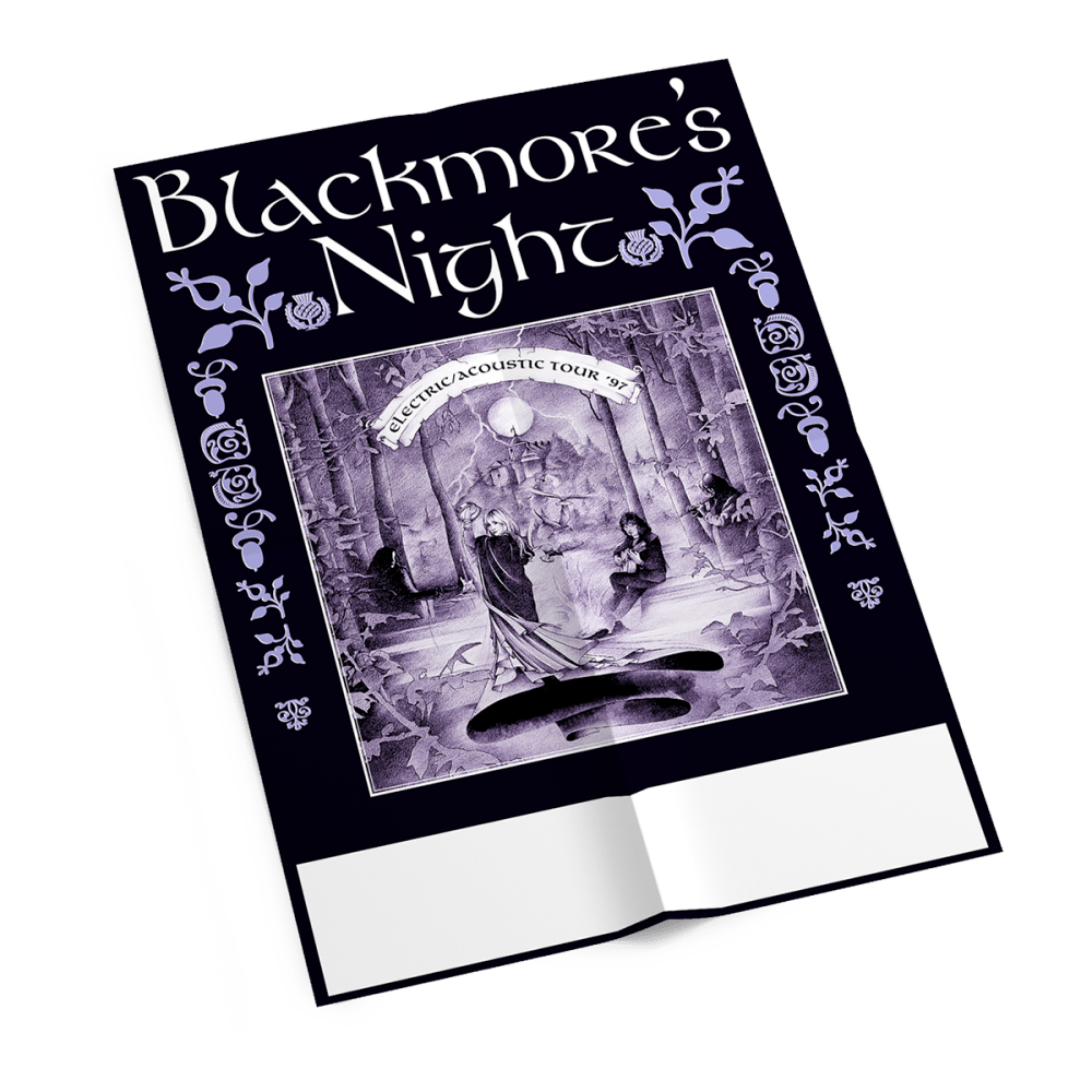 Blackmore's Night Replica - 1997 European Tour Poster Replica