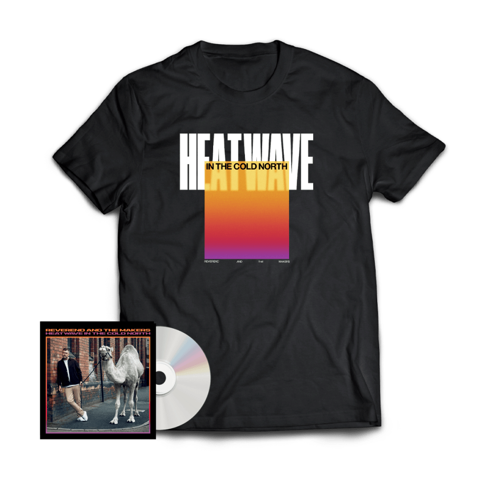 Reverend & The Makers - Heatwave In The Cold North CD + T-Shirt