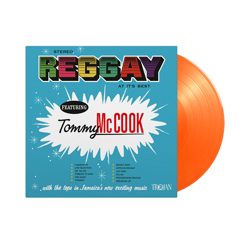 Tommy McCook - Reggay At Its Best Orange Heavyweight Vinyl