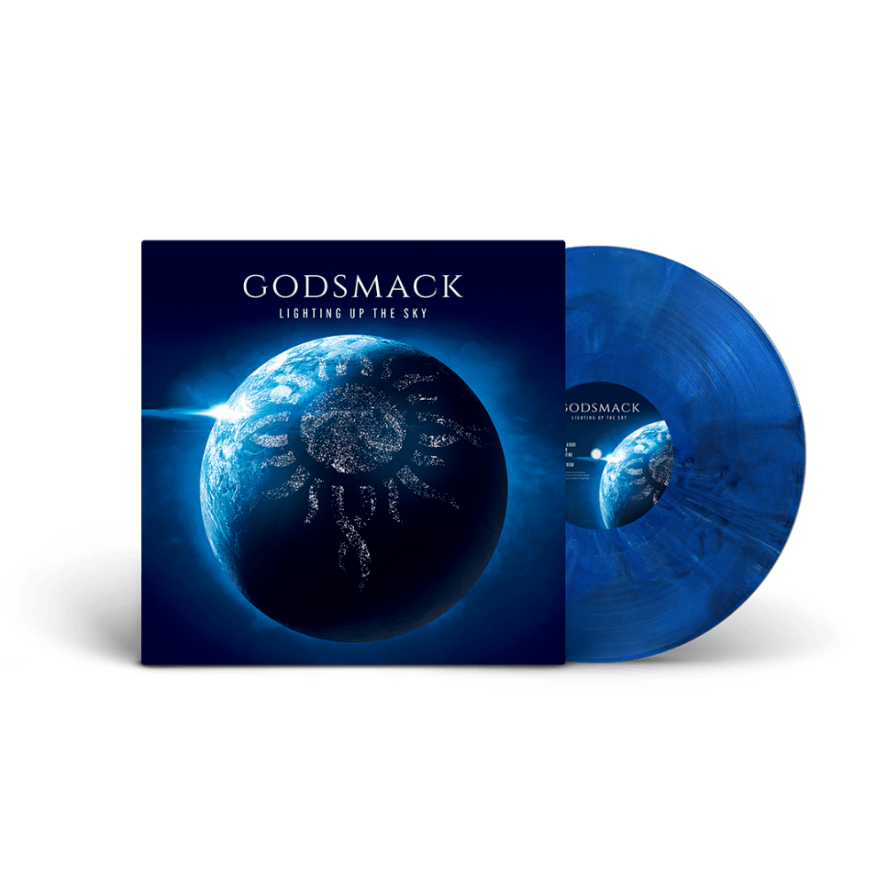 Godsmack - Lighting Up The Sky Blue Marble Vinyl