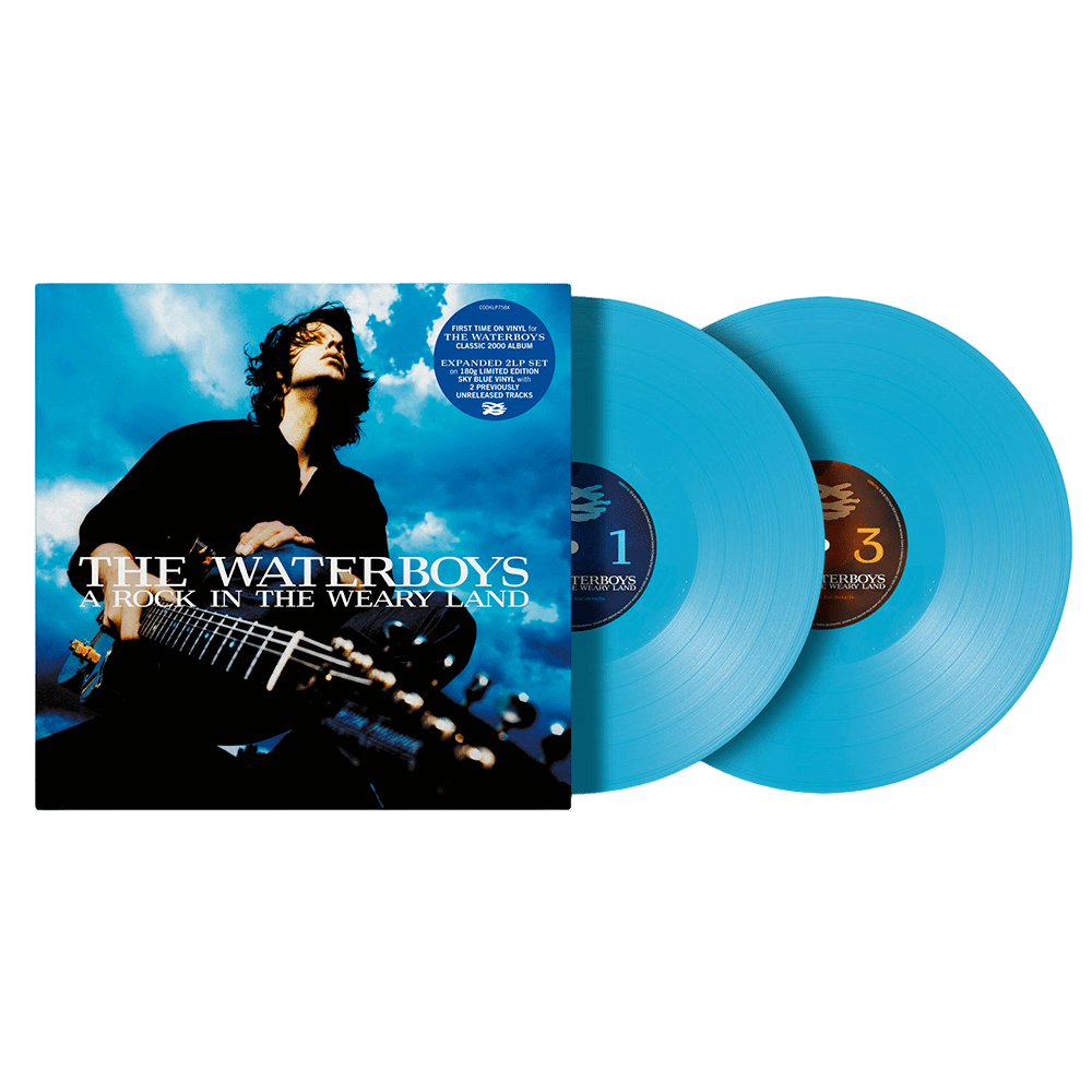 Waterboys - A Rock In The Weary Land (Expanded Edition) Blue Double Vinyl