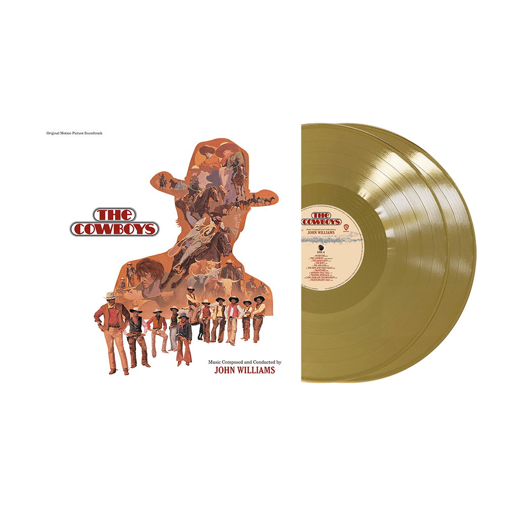 John Williams Vinyl - The Cowboys - Original Soundtrack RSD BF 22 Gold Double Vinyl