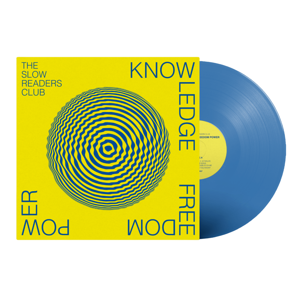 The Slow Readers Club - Knowledge Freedom Power Blue Vinyl