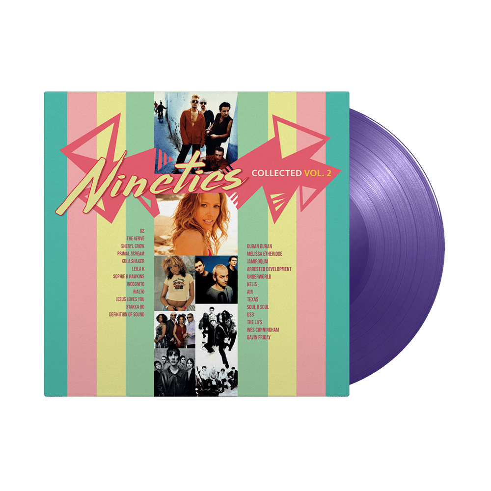 Various Artists - Nineties Collected Vol2 Purple Double Heavyweight Vinyl