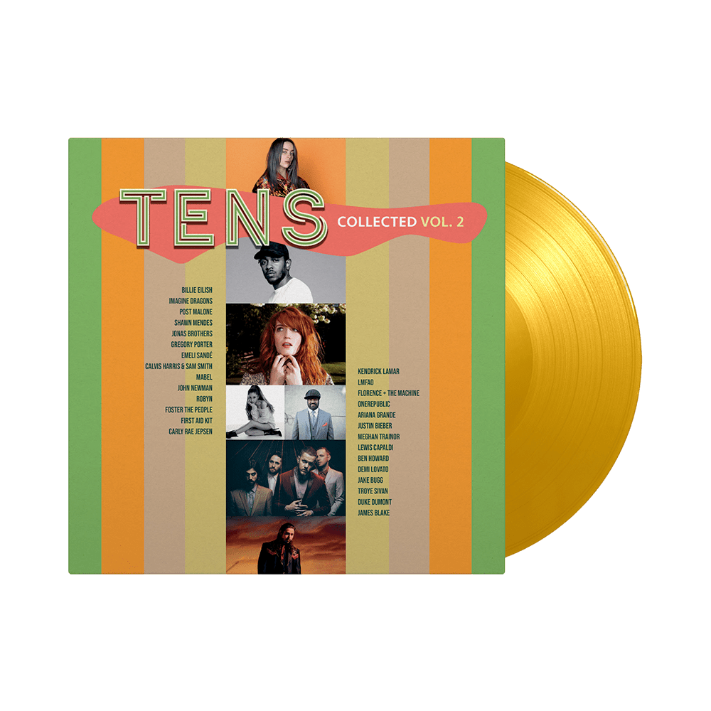 Various Artists - Tens Collected Vol2 Yellow Double Heavyweight Vinyl