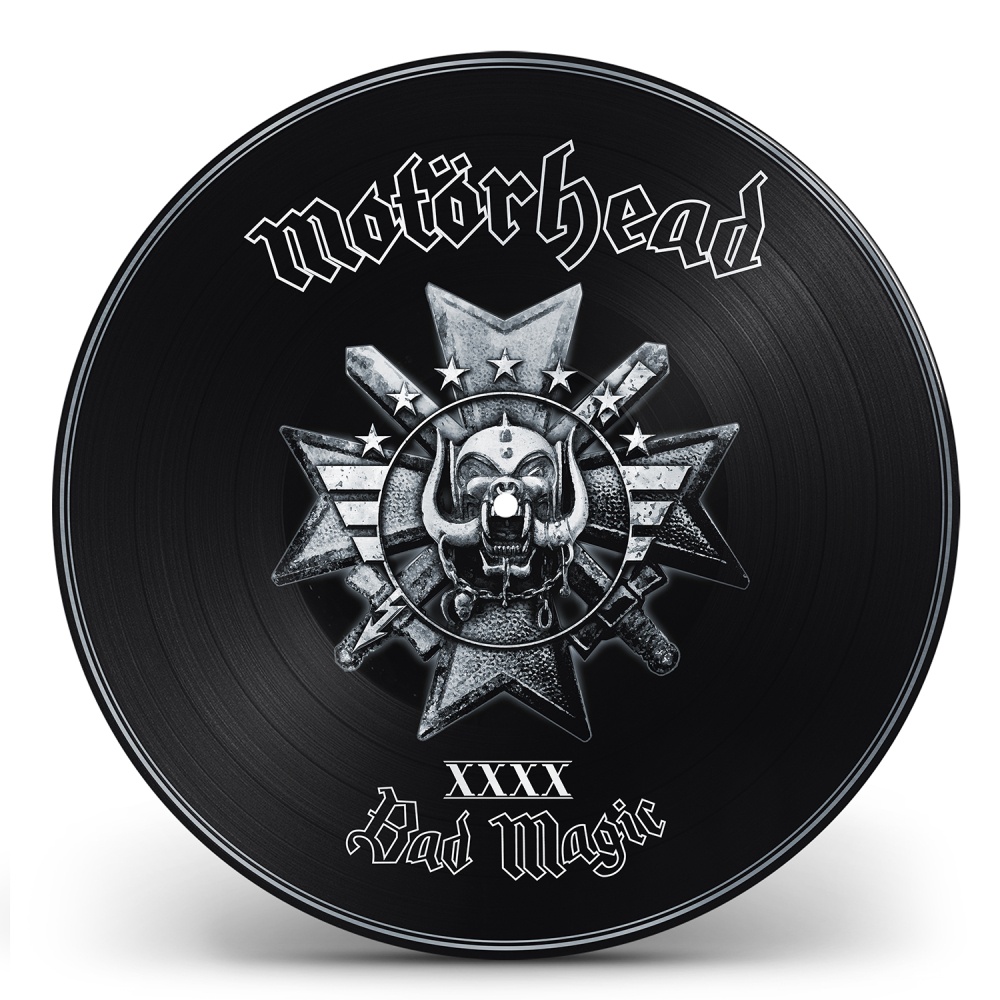 Motörhead Vinyl - Bad Magic Picture Silver Heavyweight Vinyl