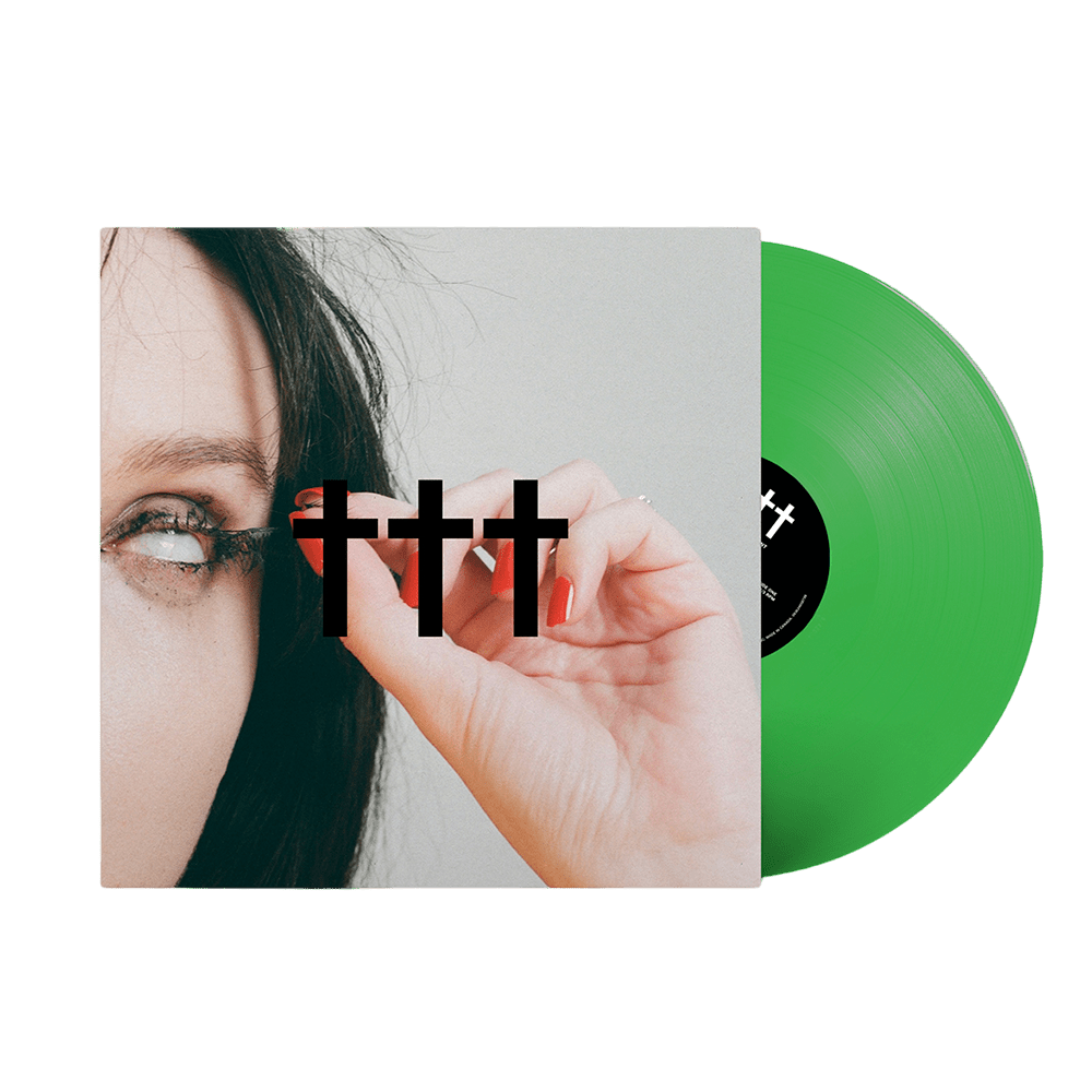 Crosses - Permanent Radiant EP Dayglo Green Vinyl