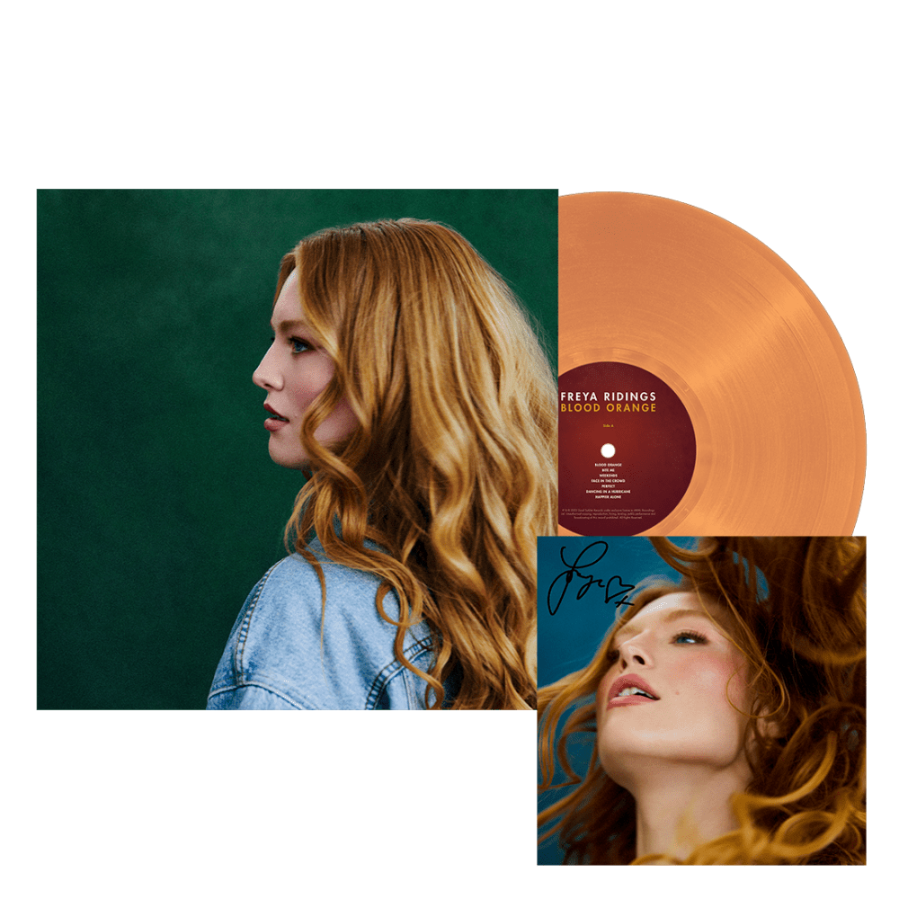 Freya Ridings Vinyl - Blood Orange Orange Signed Vinyl