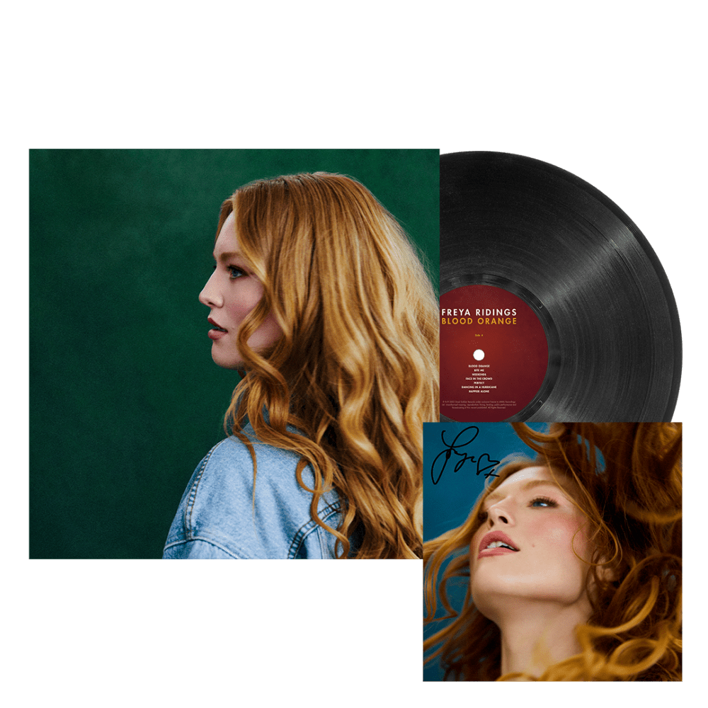 Freya Ridings Vinyl - Blood Orange Black Signed Vinyl