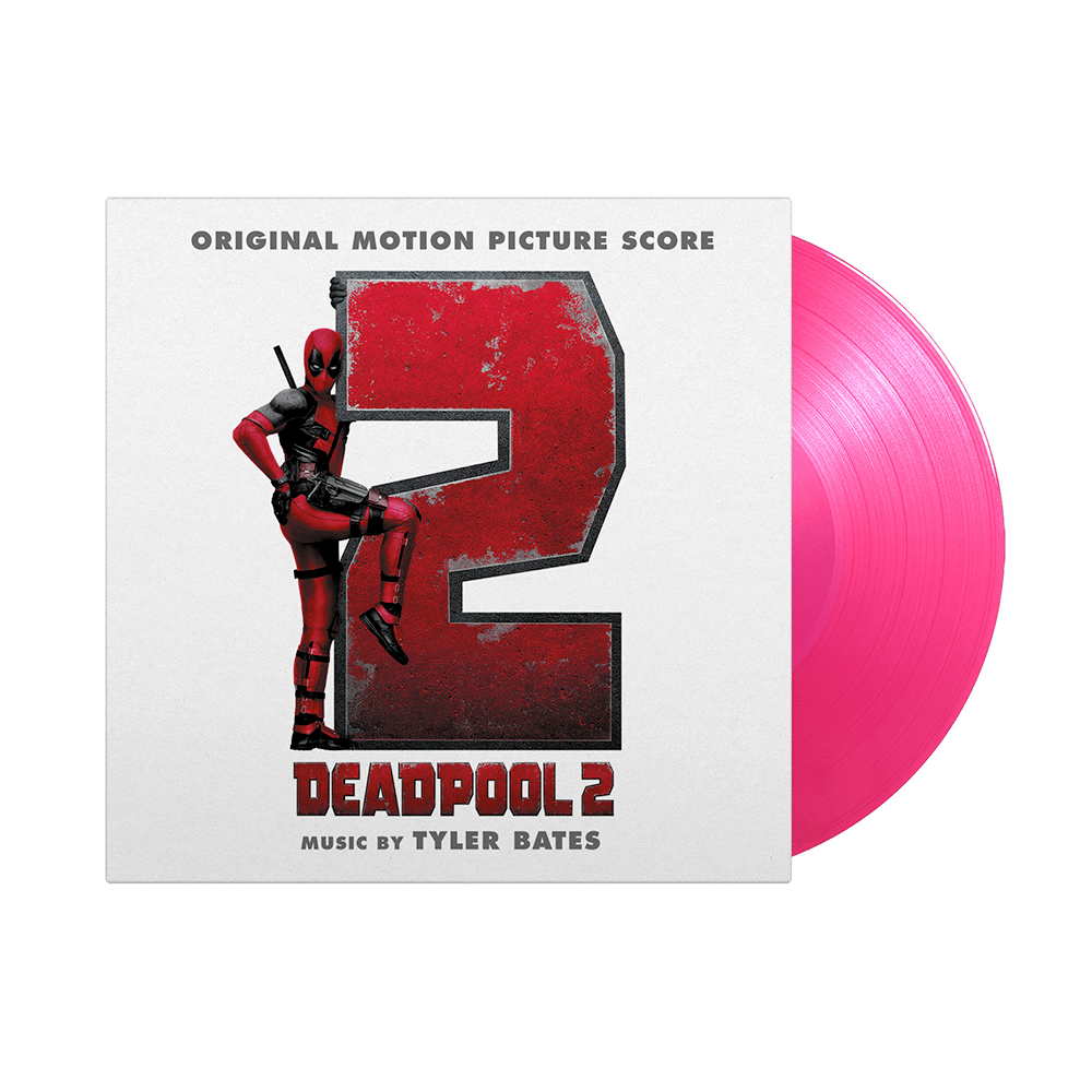 Tyler Bates - Deadpool OST 2 Transparent Pink Heavyweight Vinyl