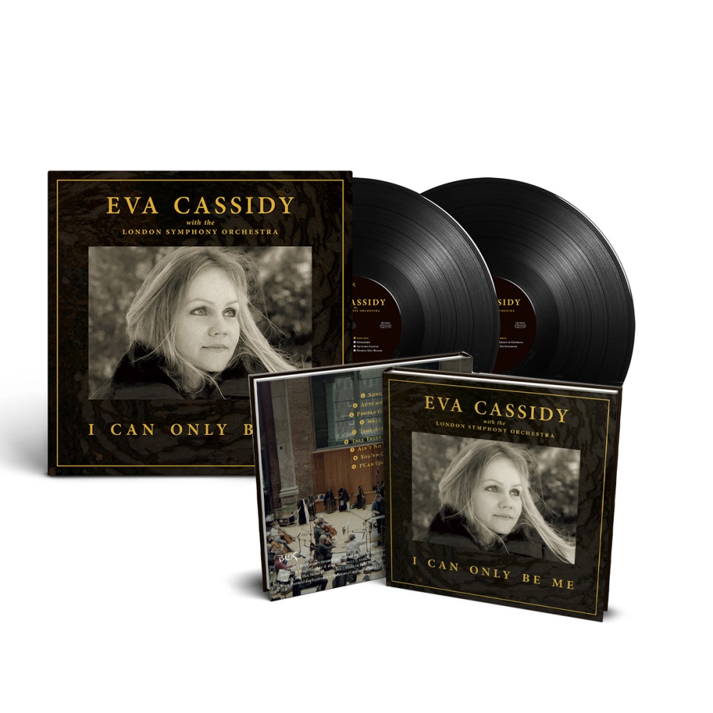 Eva Cassidy Vinyl - I Can Only Be Me Deluxe-CD Hardback + Deluxe Double Vinyl