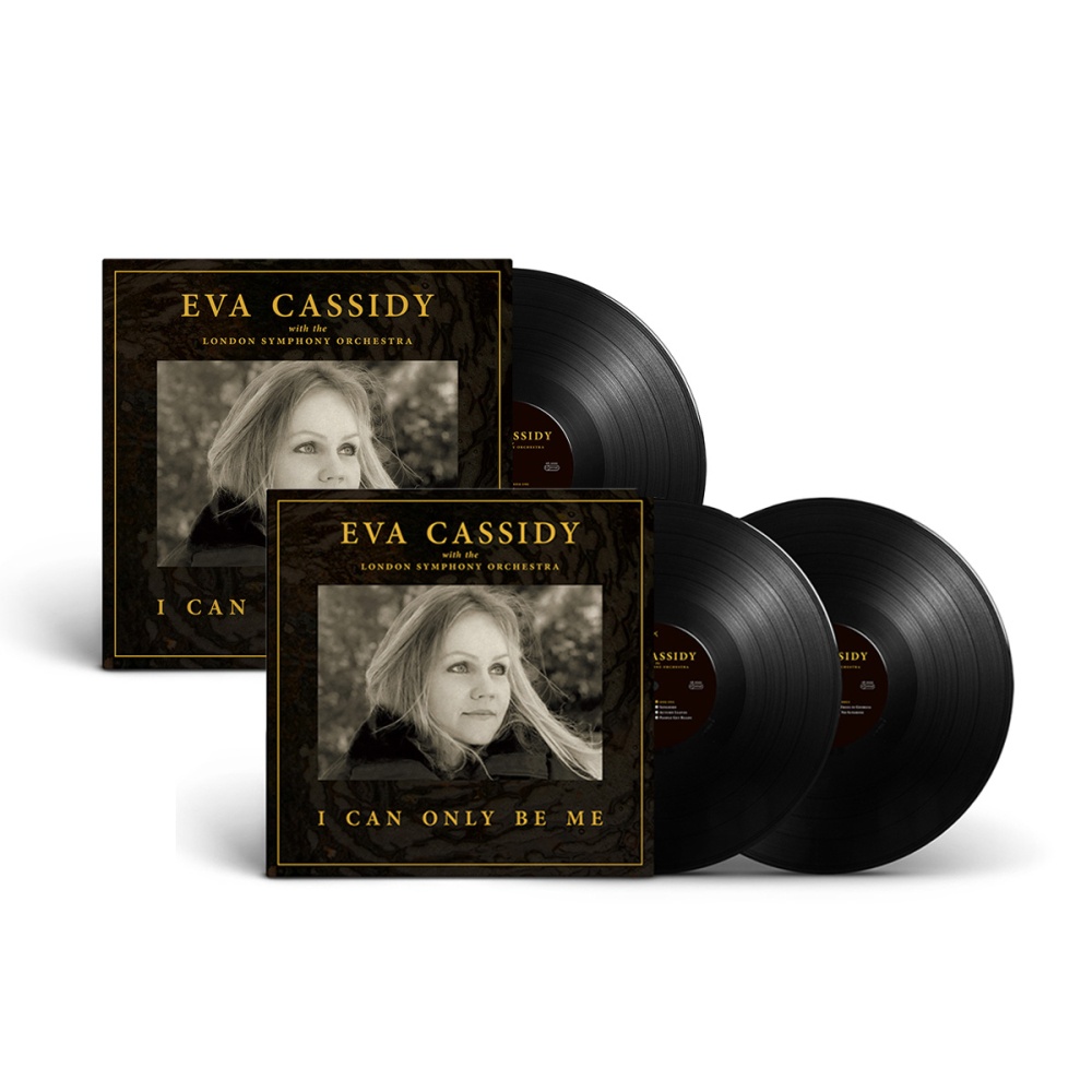 Eva Cassidy Vinyl - I Can Only Be Me Black Deluxe Double Vinyl + Vinyl