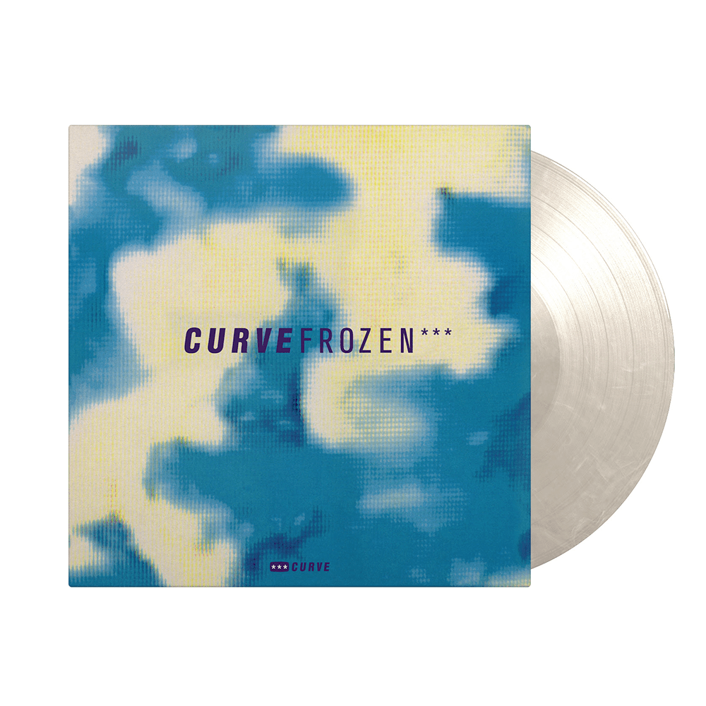 Curve - Frozen Clear & White Marbled Heavyweight Vinyl